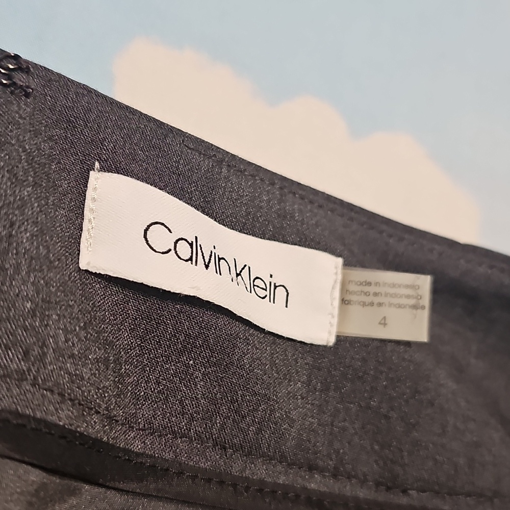Calvin Klein Pencil Skirt Size 4 New - Picture 3 of 7